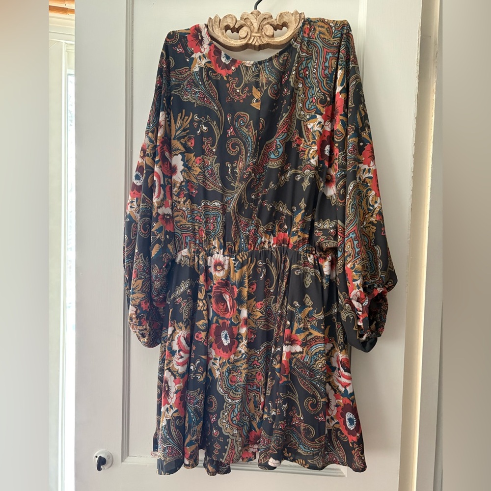 Free People Floral Paisley Dress